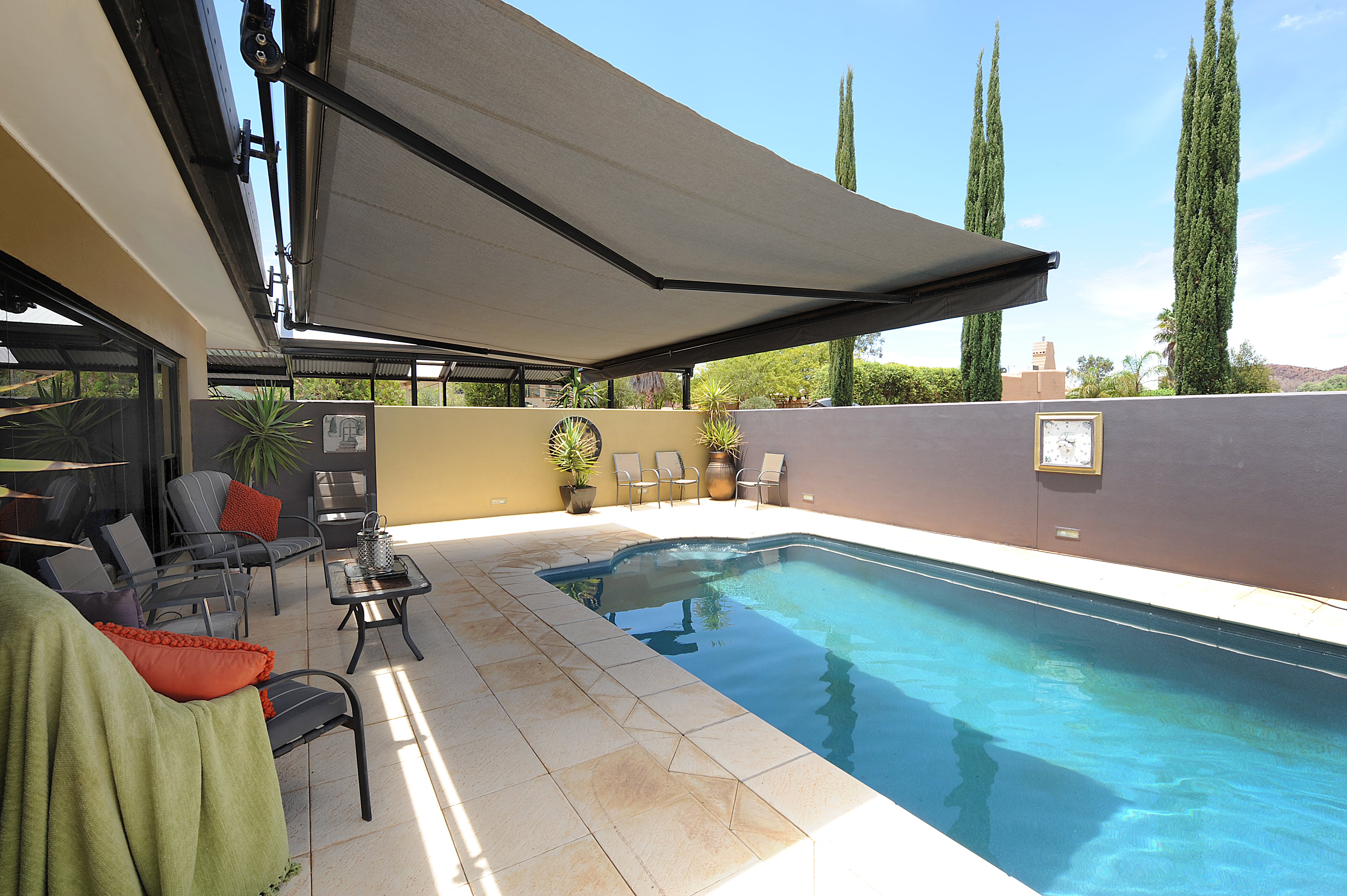 Pool Awning — Shades and Awnings in Alice Springs, NT