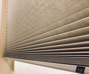 Closer Look Of A Window Blinds